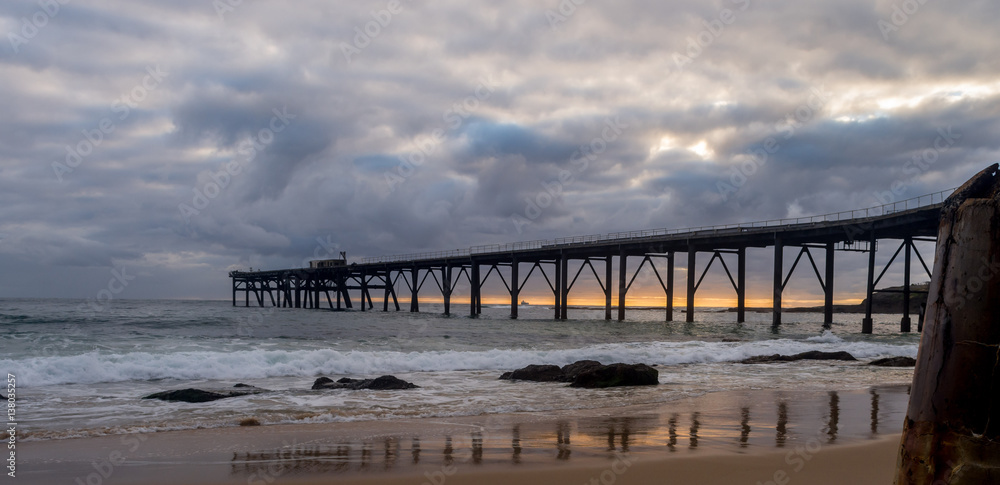 Fototapeta premium Catherine Hill Bay at Sunrise