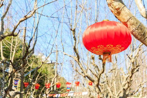 Chinese new year lanterns in china