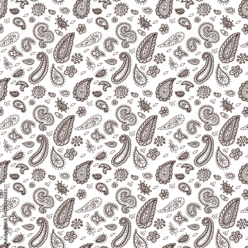 Mehendi pattern illustration Mehendi pattern illustration