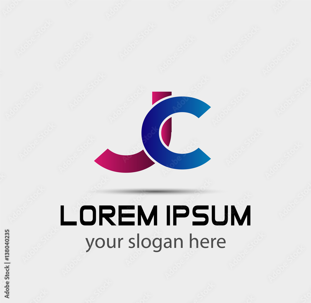 JC company group linked letter logo
JC company group linked letter logo