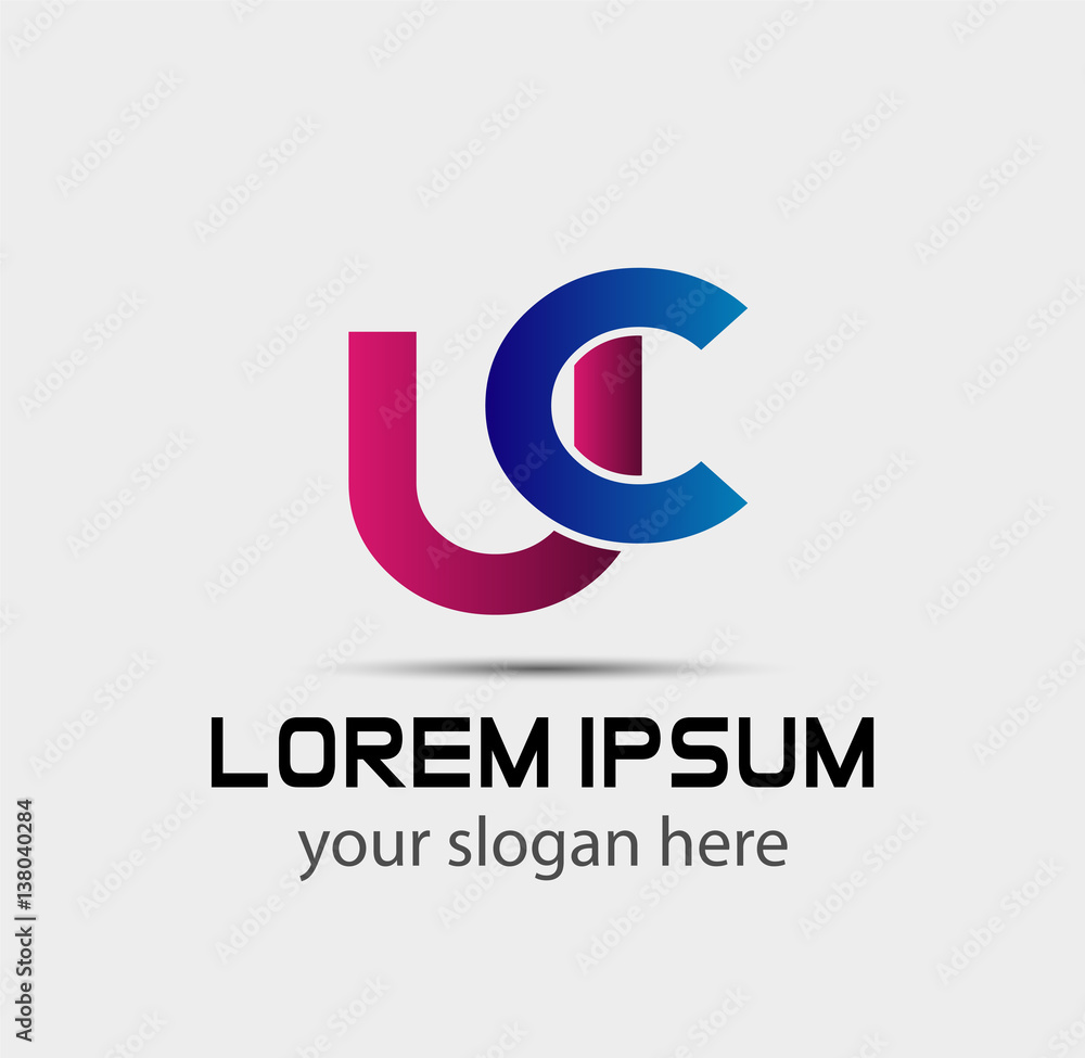Letter U and C logo vector
Letter U and C logo vector