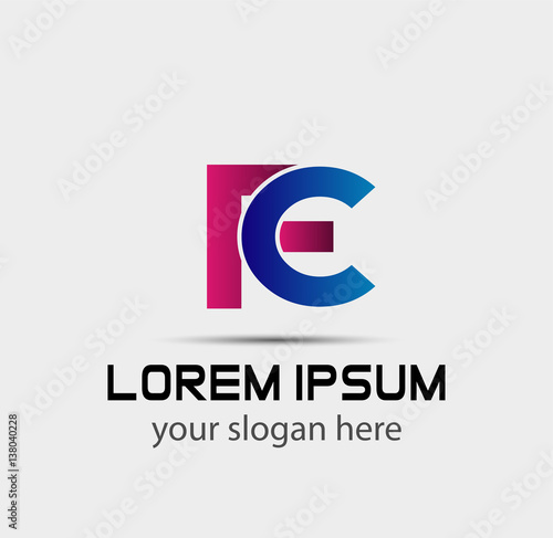Free Download FC company linked letter logo
 - GFXLoad