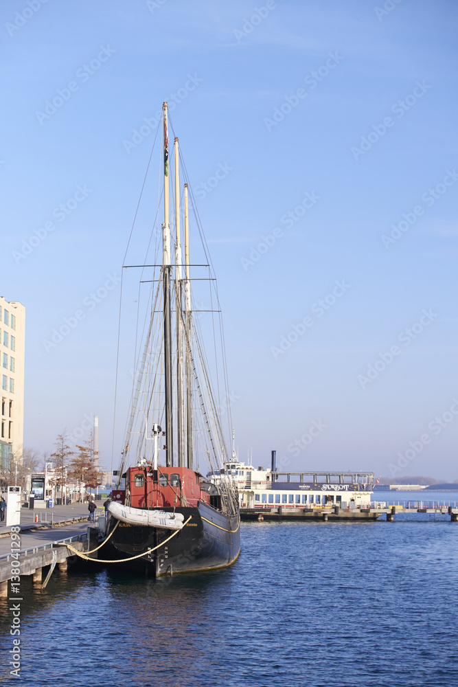 docked at toronto