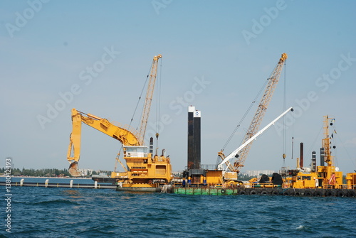 dredging in port