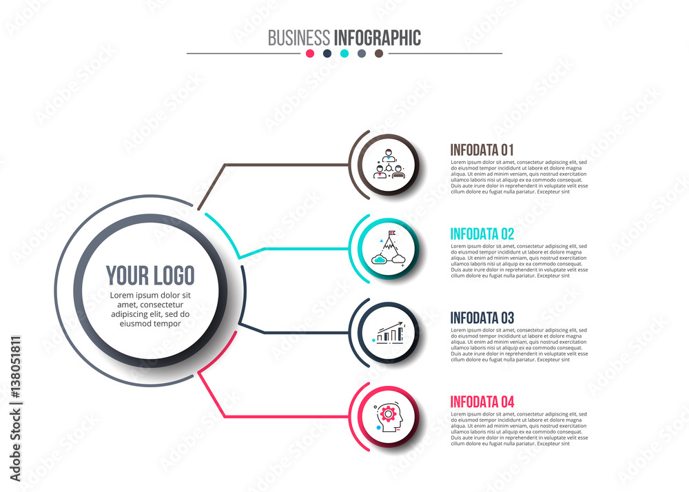 Business data visualization. Business data visualization.