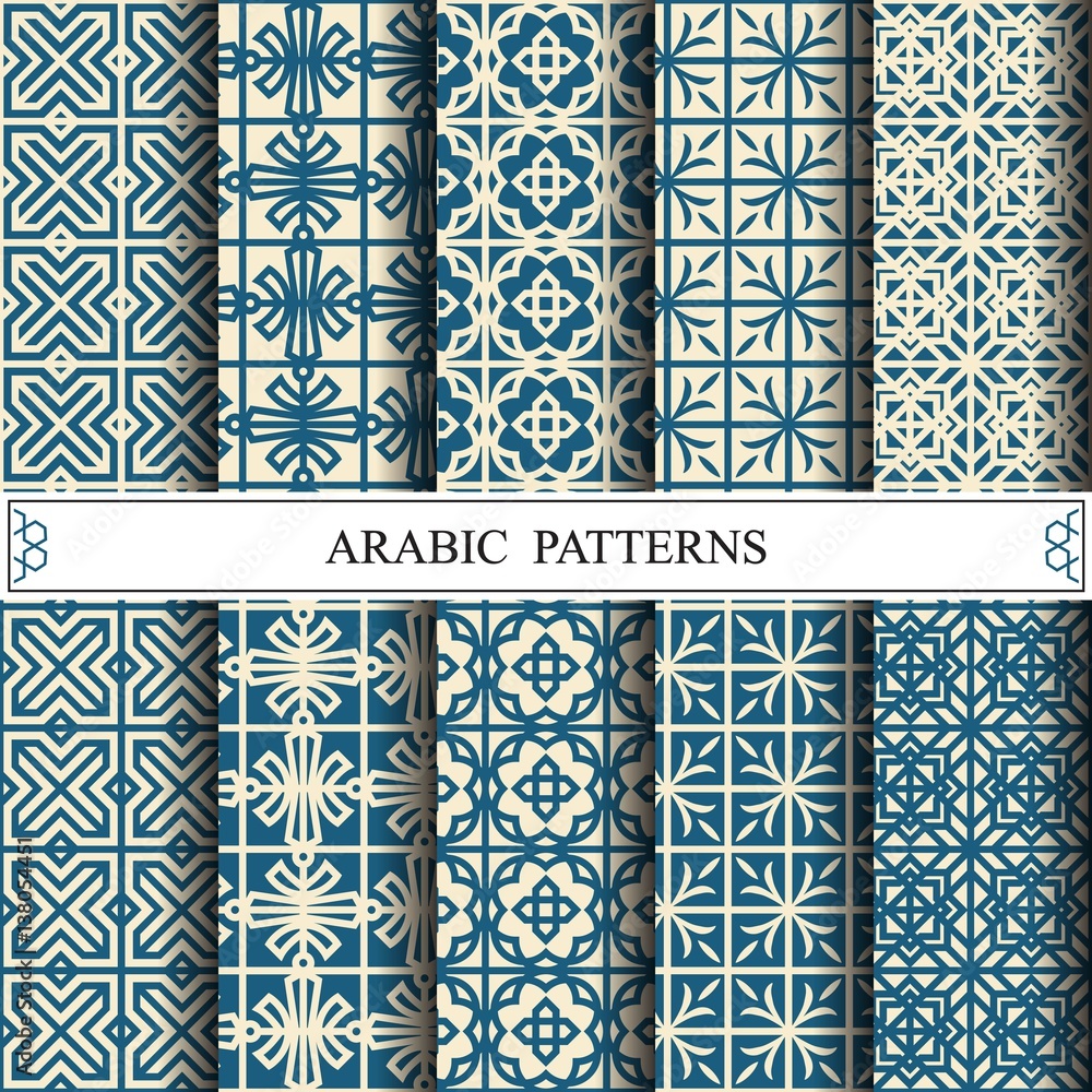 arabic vector pattern, web page background,surface textures arabic vector pattern, web page background,surface textures