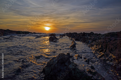 Croyde Beach Sunset photo