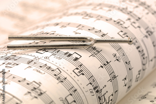 Foto Stimmgabel, Diapason, Kammerton, Musik