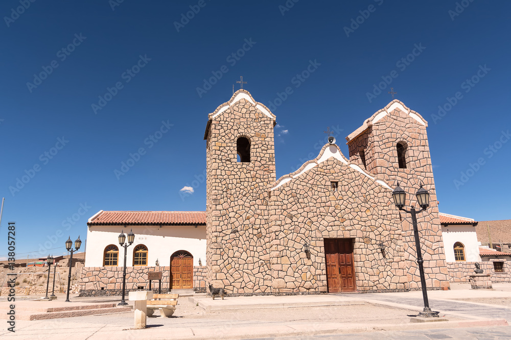 Church in San Antonio de Los Cobres (Argentina)