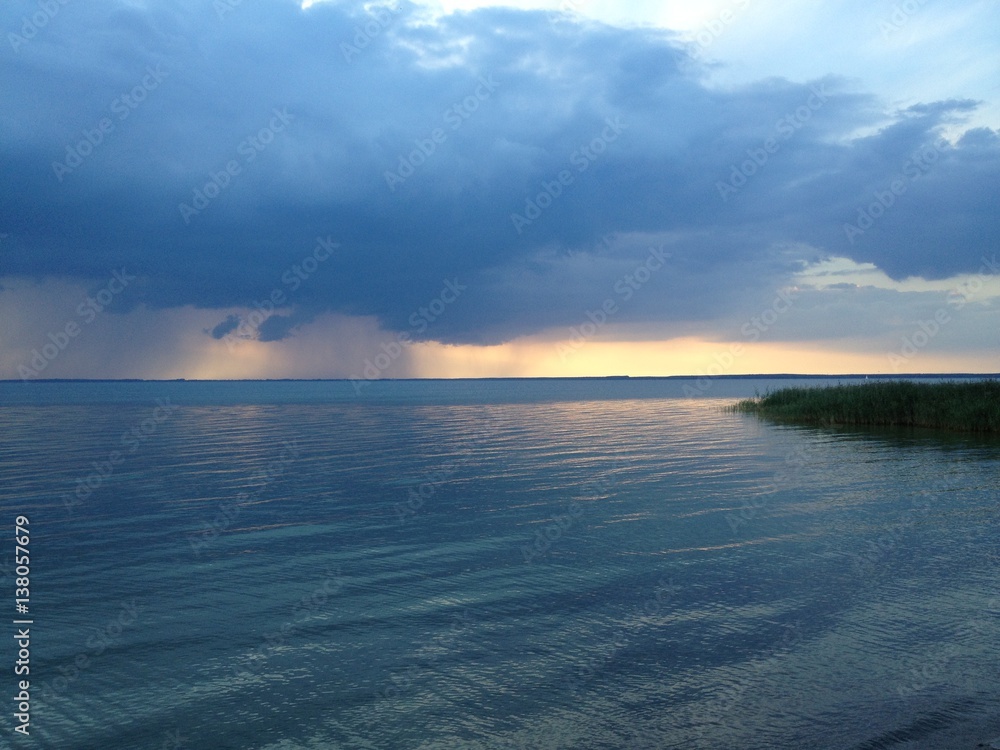 Müritz, Urlaub, Gewitter Stimmungen am See, auf dem Feld Müritz, Urlaub, Gewitter Stimmungen am See, auf dem Feld