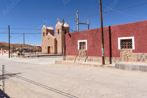 Church in San Antonio de Los Cobres (Argentina) photo