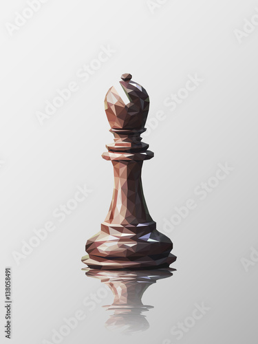 bishop low poly