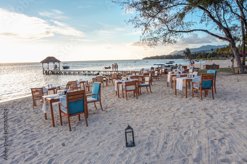 restaurant sur la plage