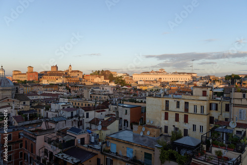 Fototapeta Naklejka Na Ścianę i Meble -  The roofs of Rome