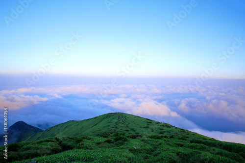日本の風景-星生山山頂