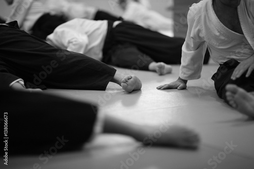 Testing of special exercises in training Aikido