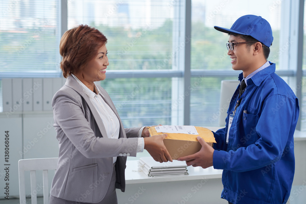 Fototapeta premium Epress delivery