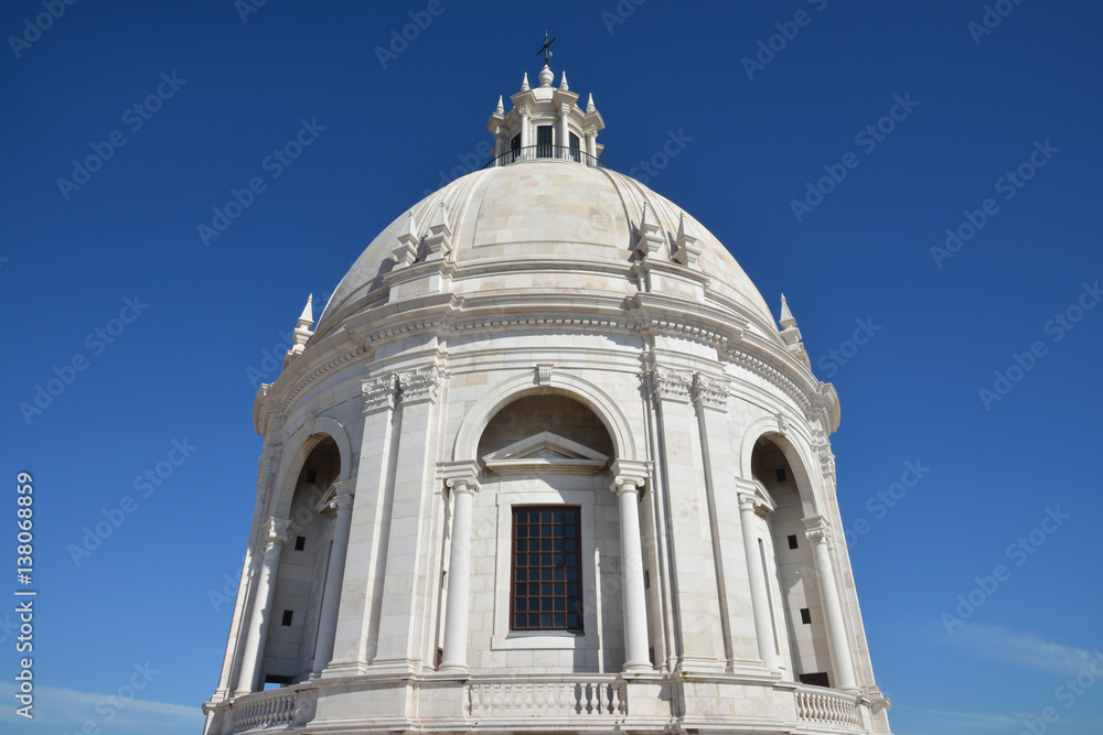 Portugal National Pantheon dome in Lisbon