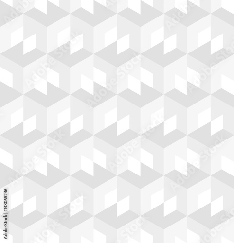 Seamless Geometric white texture Pattern. Vector illustration.