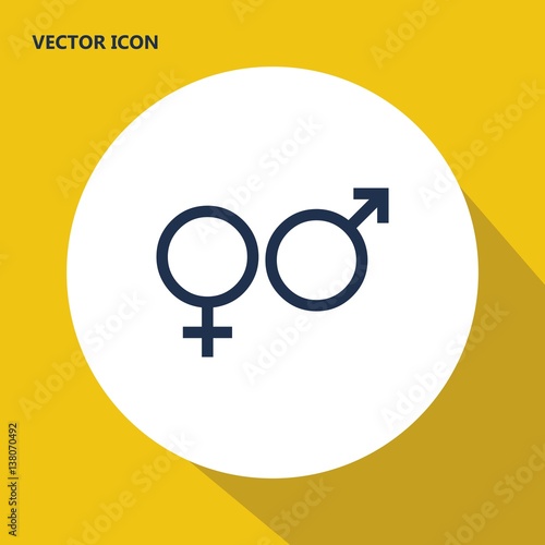 gender vector icon