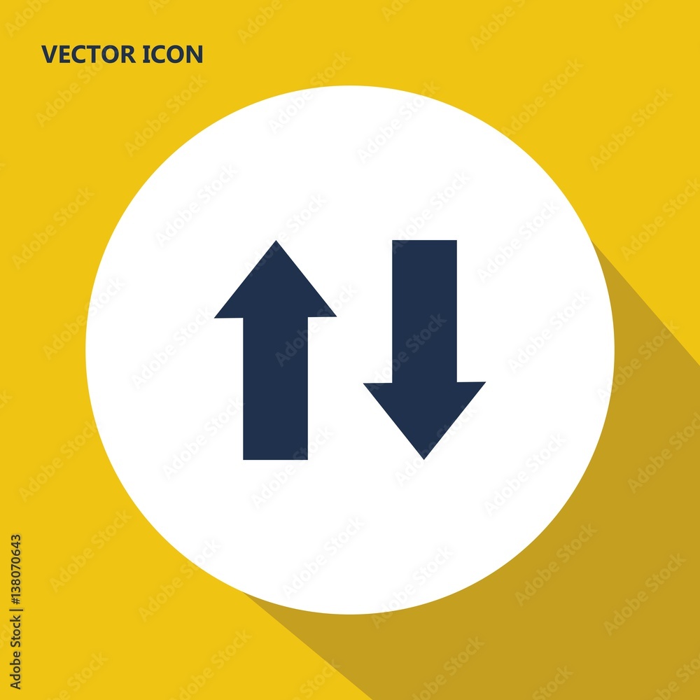 up down arrow vector icon up down arrow vector icon