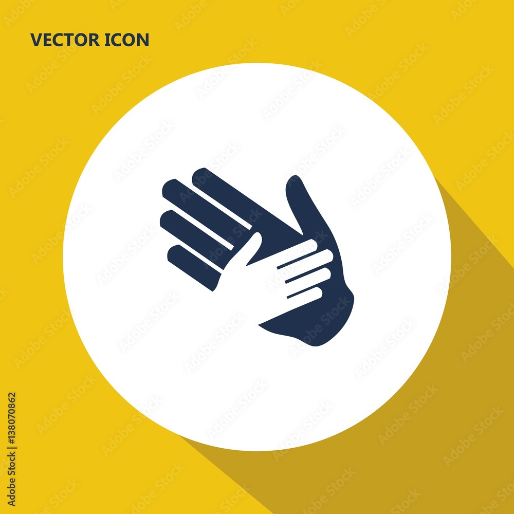 helping hands vector icon helping hands vector icon