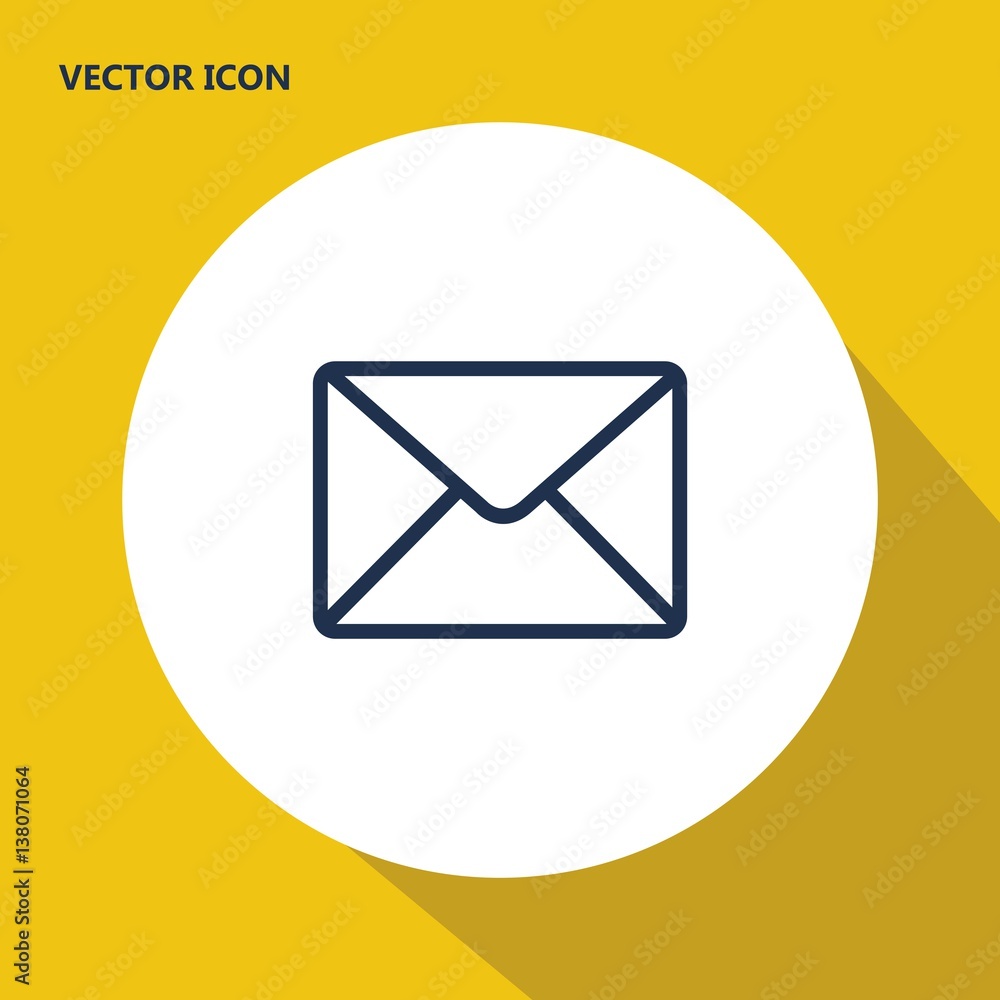 envelope mail vector icon
