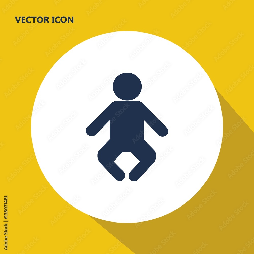 baby vector icon baby vector icon