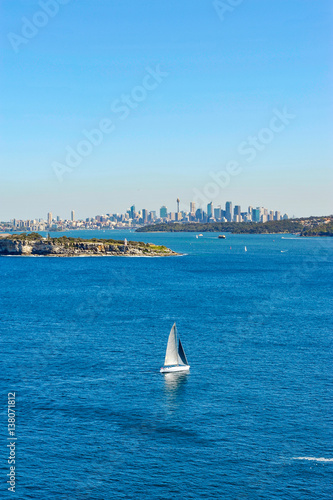 Photography Port Jackson. Sydney Harbour in Australia