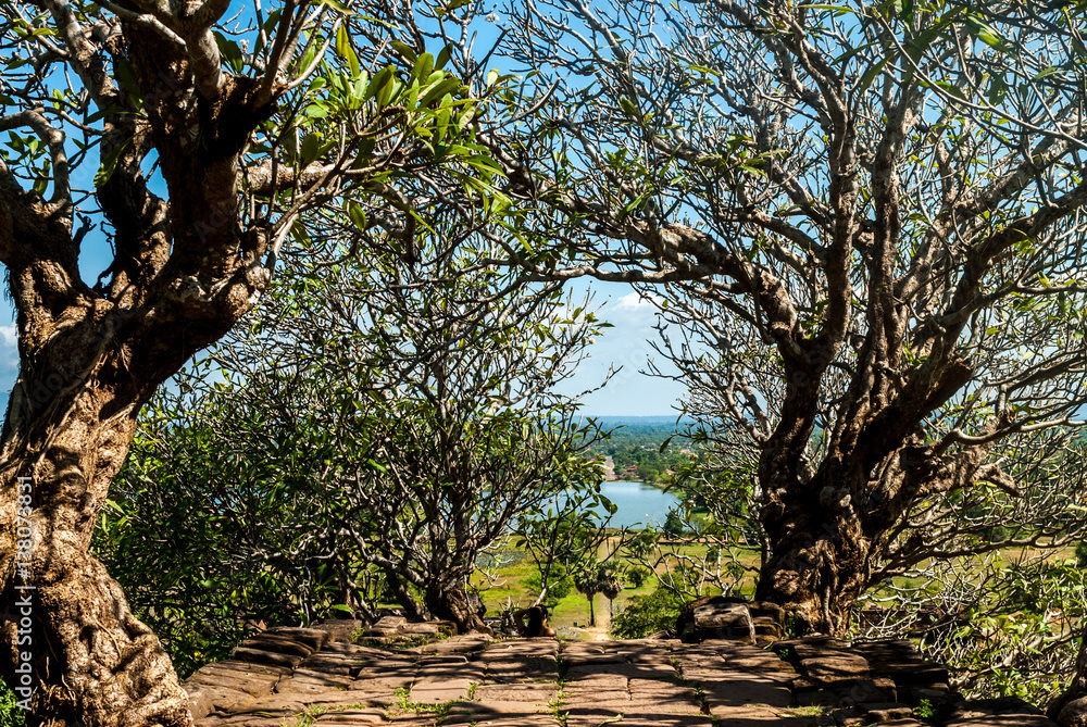 Fototapeta premium Wat Phu in Southern Laos