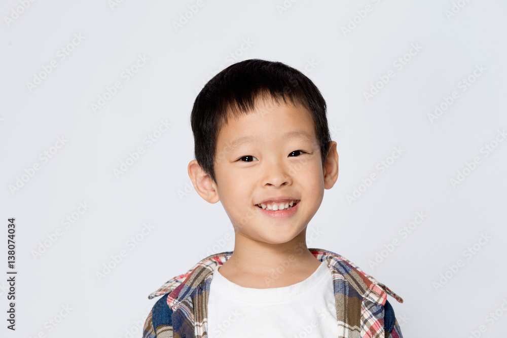 isolated naughty boy on white background isolated naughty boy on white background