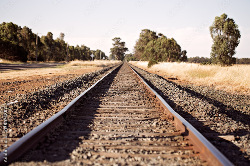 Fototapeta premium railway