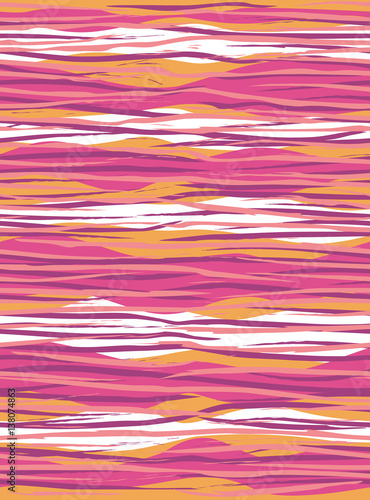Wave Pattern in Pink