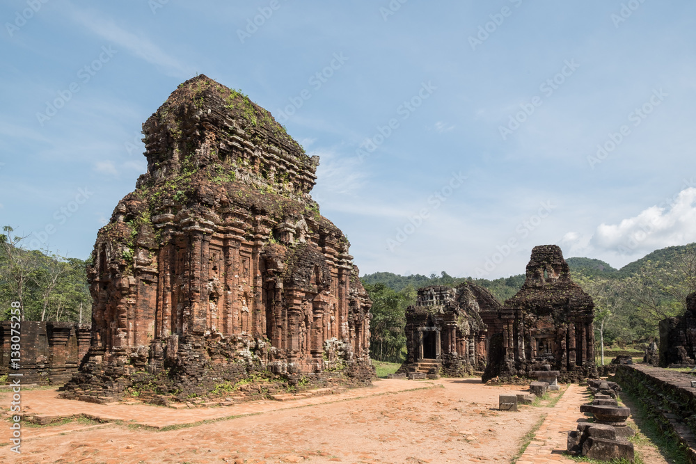 The My Son ruins in Vietnam