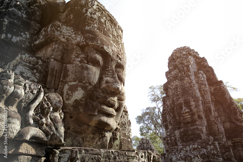 Bayon temple, Angkor Thom, Angkor Wat, Cambodia