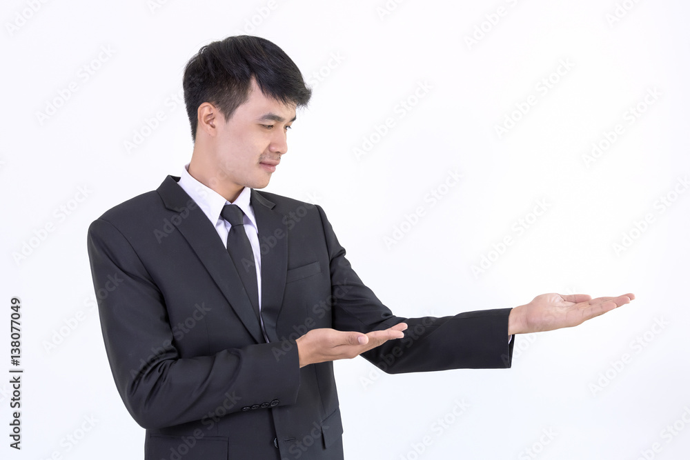 The young businessman in office / lectures The young businessman in office / lectures
