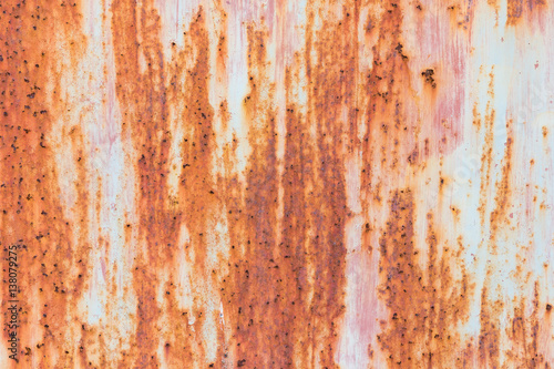 Iron rust with corrosion background