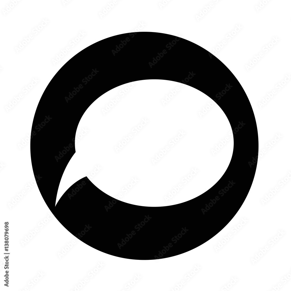 Speech bubble icon Speech bubble icon
