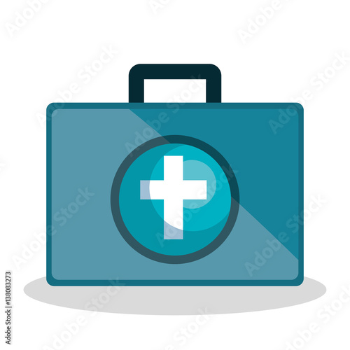 medical kit isolated icon vector illustration design