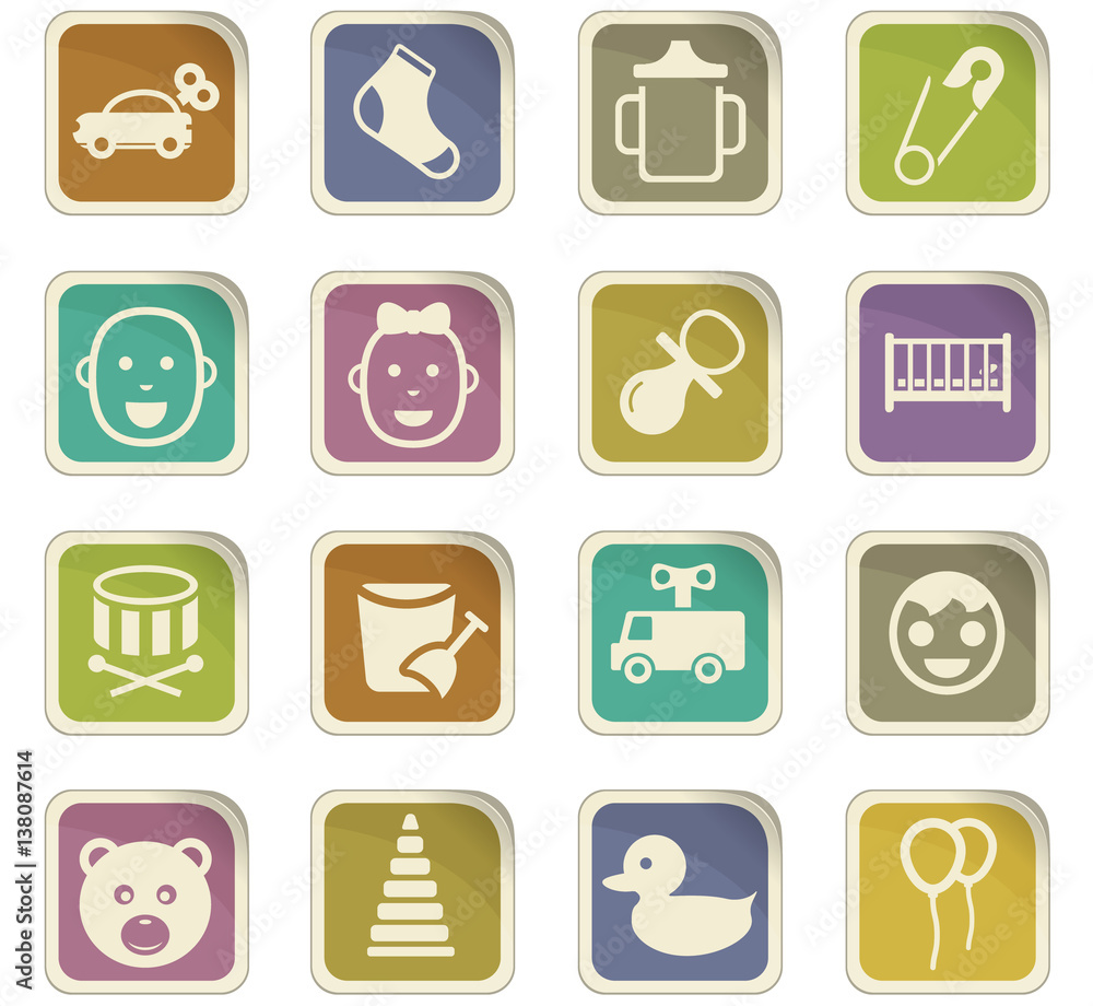 baby icon set baby icon set