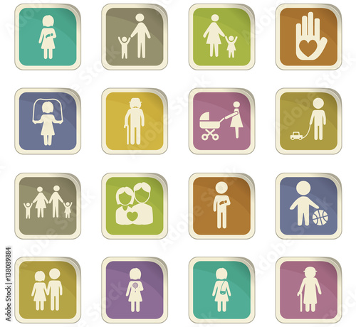 family icon set