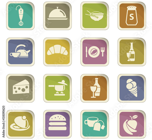 kitchen icon set