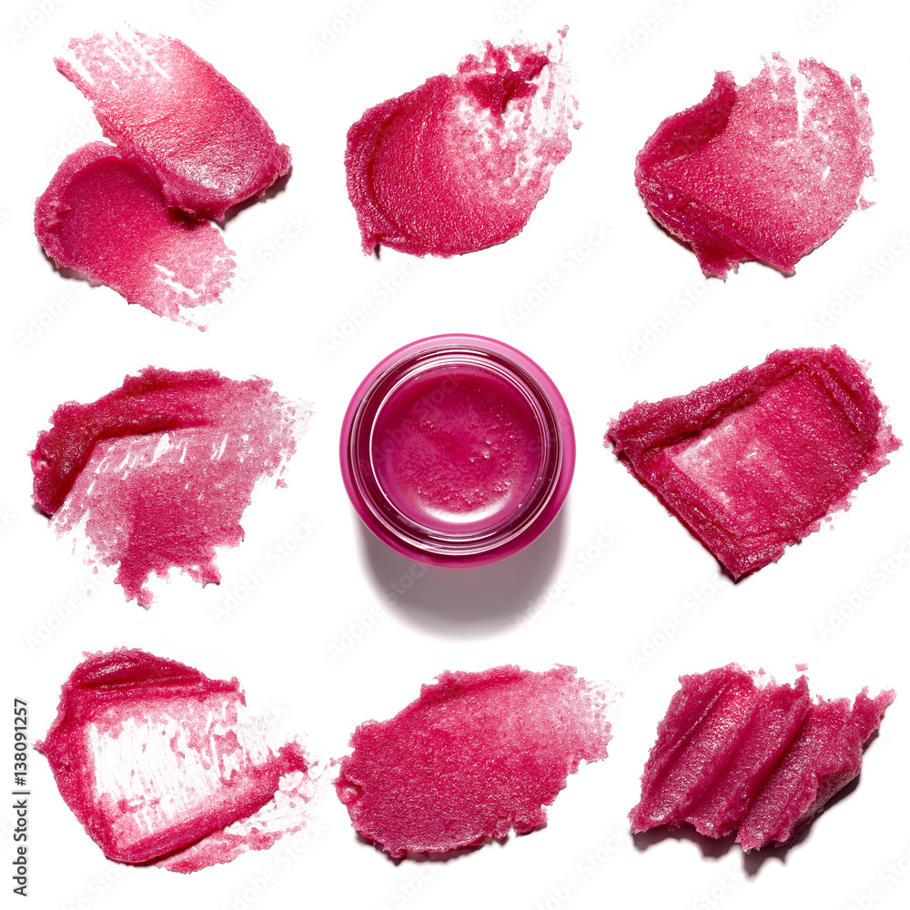 Fototapeta premium smear paint of cosmetic products