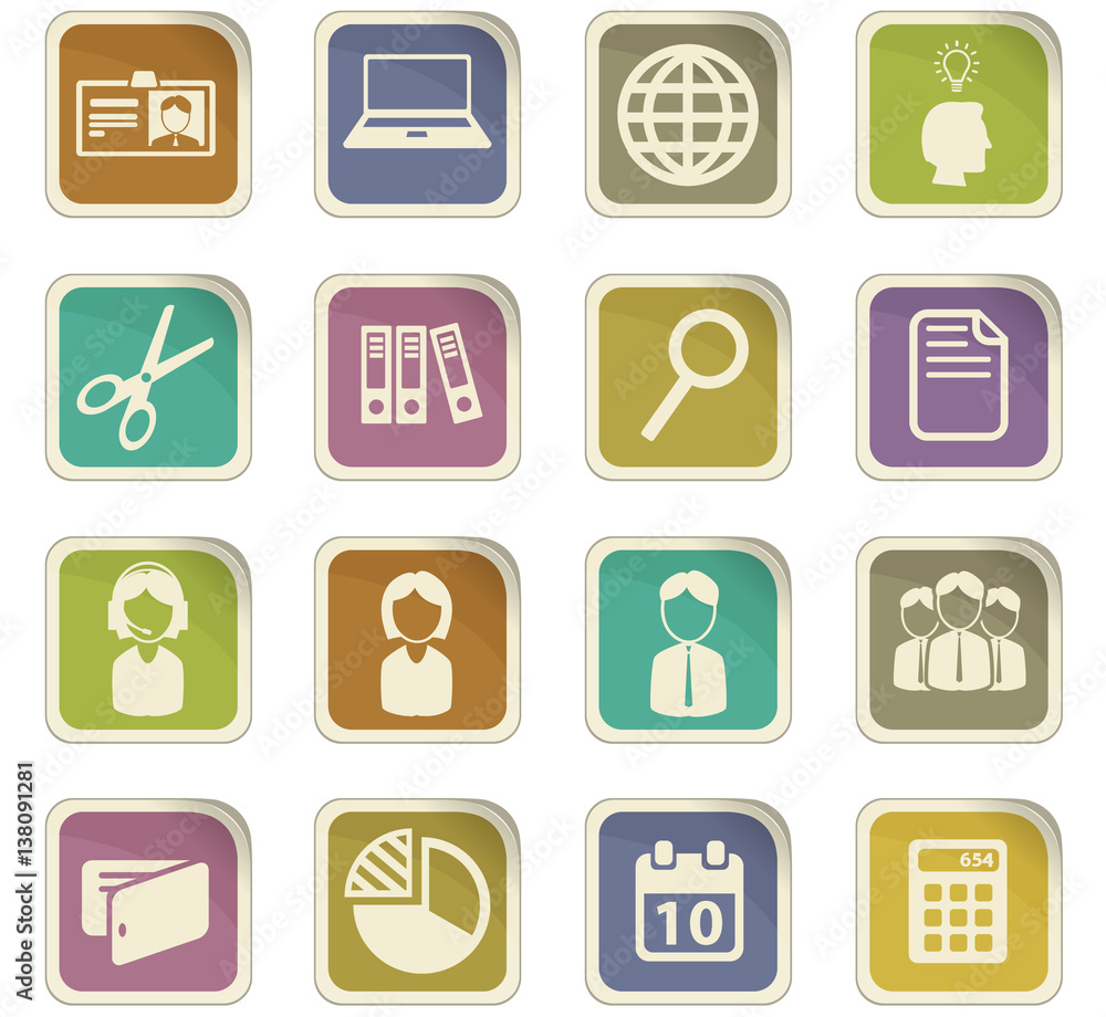 office icon set office icon set