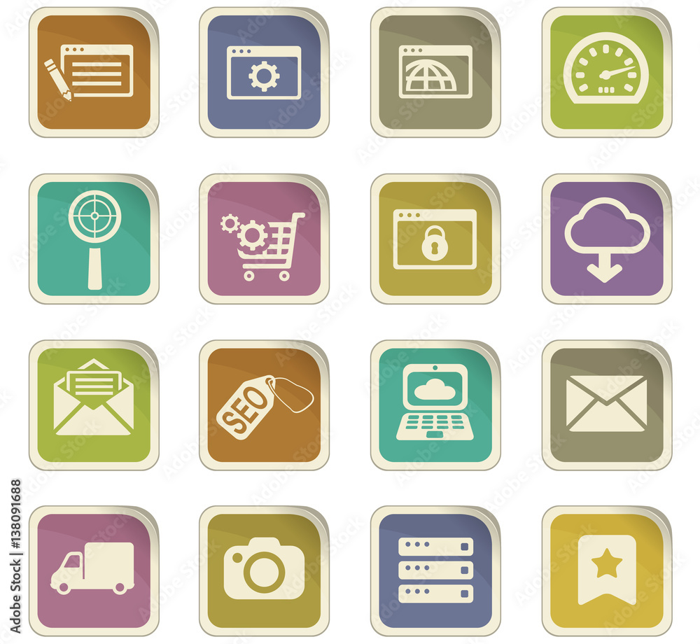 seo icon set seo icon set