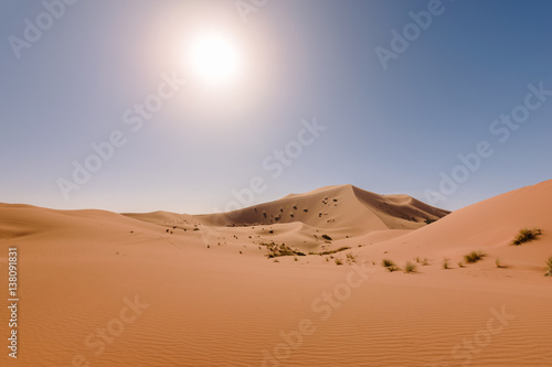 Dunes Erg Chebbi desert  Sahara  Merzouga  Morocco