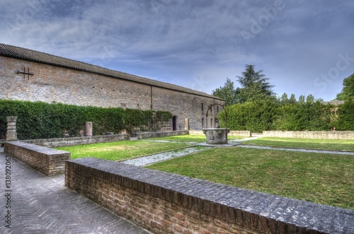 Pomposa Abbey in Italy