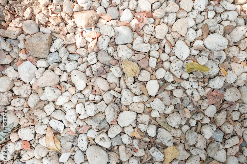 Naklejka premium Abstract small stone concrete cement floor texture background