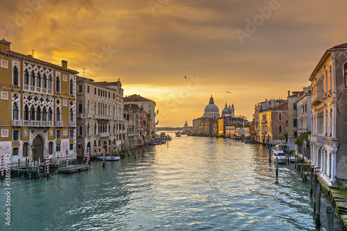 Canale Grande in Venedig bei Sonnenaufgang © Christian Schmidt 