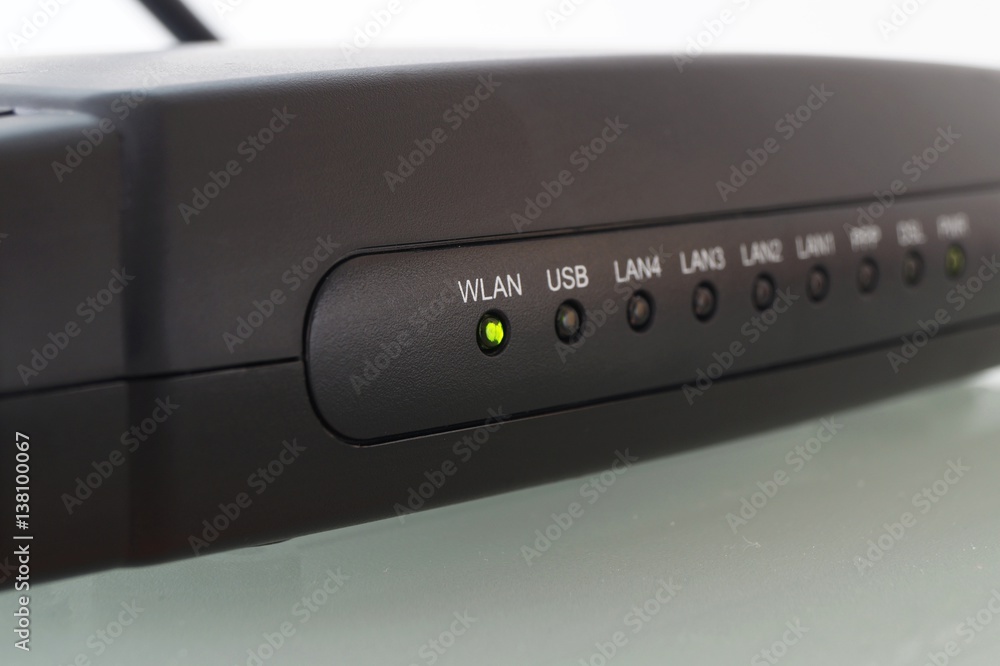 detail of a wlan router detail of a wlan router
